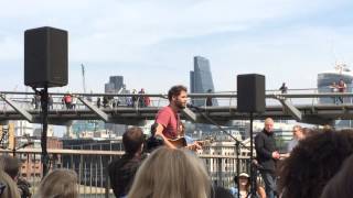 Passenger busking London: Riding to New York