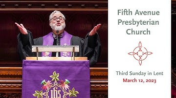 Third Sunday in Lent - March 12, 2023