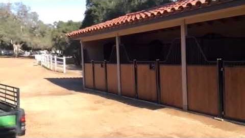 Video of Genesis stall installation using Douglas fir