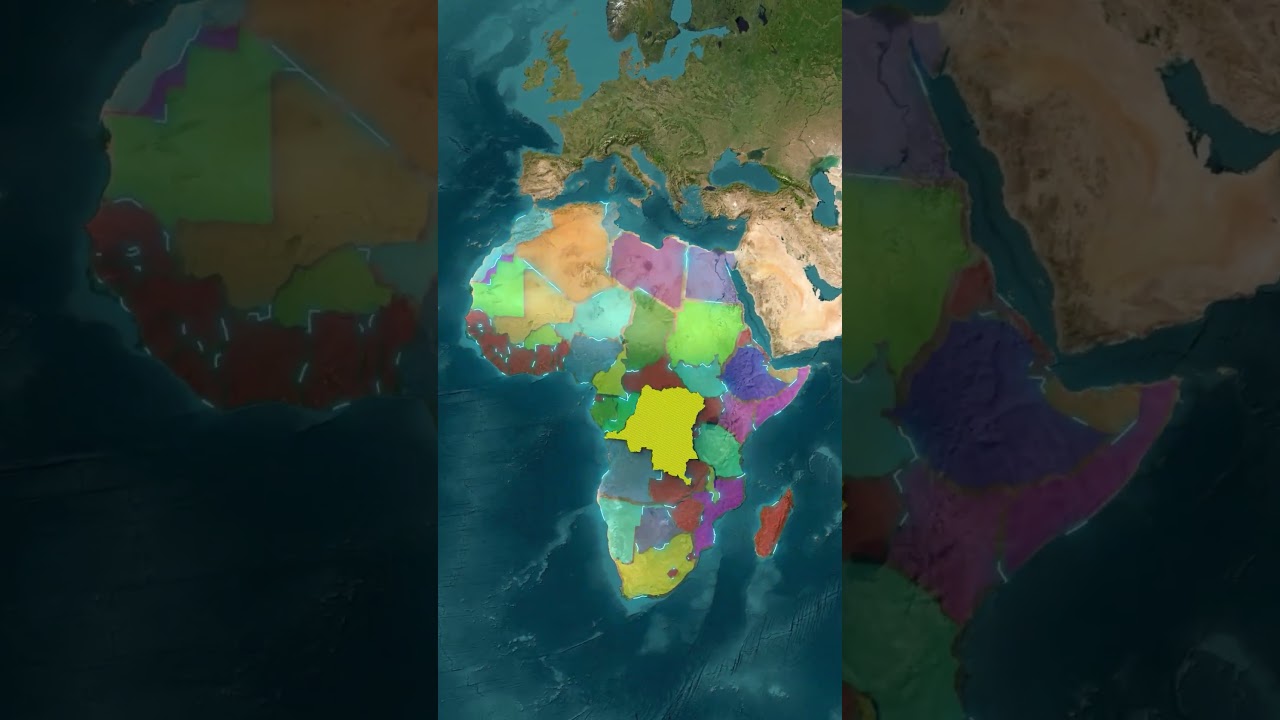 La différence entre la République du Congo, la RDC et Kinshasa #Brazzaville #Congo #Afrique