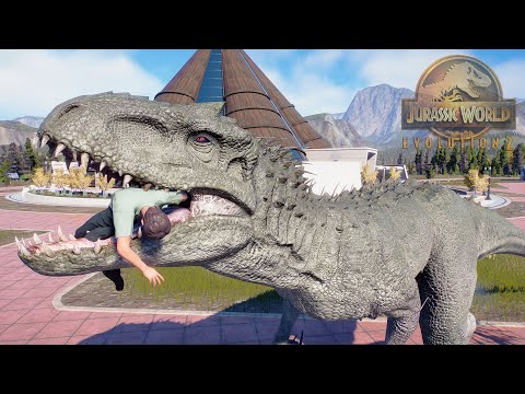 HE CREADO UN PARQUE DE SUFRIMIENTO DONDE NADIE ESTÁ SEGURO! nueva zona dinosaurios JW Evolution 2