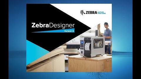 Zebra ZDesigner3 Installation and Training