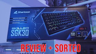Teclado mecánico ECONOMICO 😱 Review + SORTEO ⚡️ Sharkoon Skiller SGK30 screenshot 1