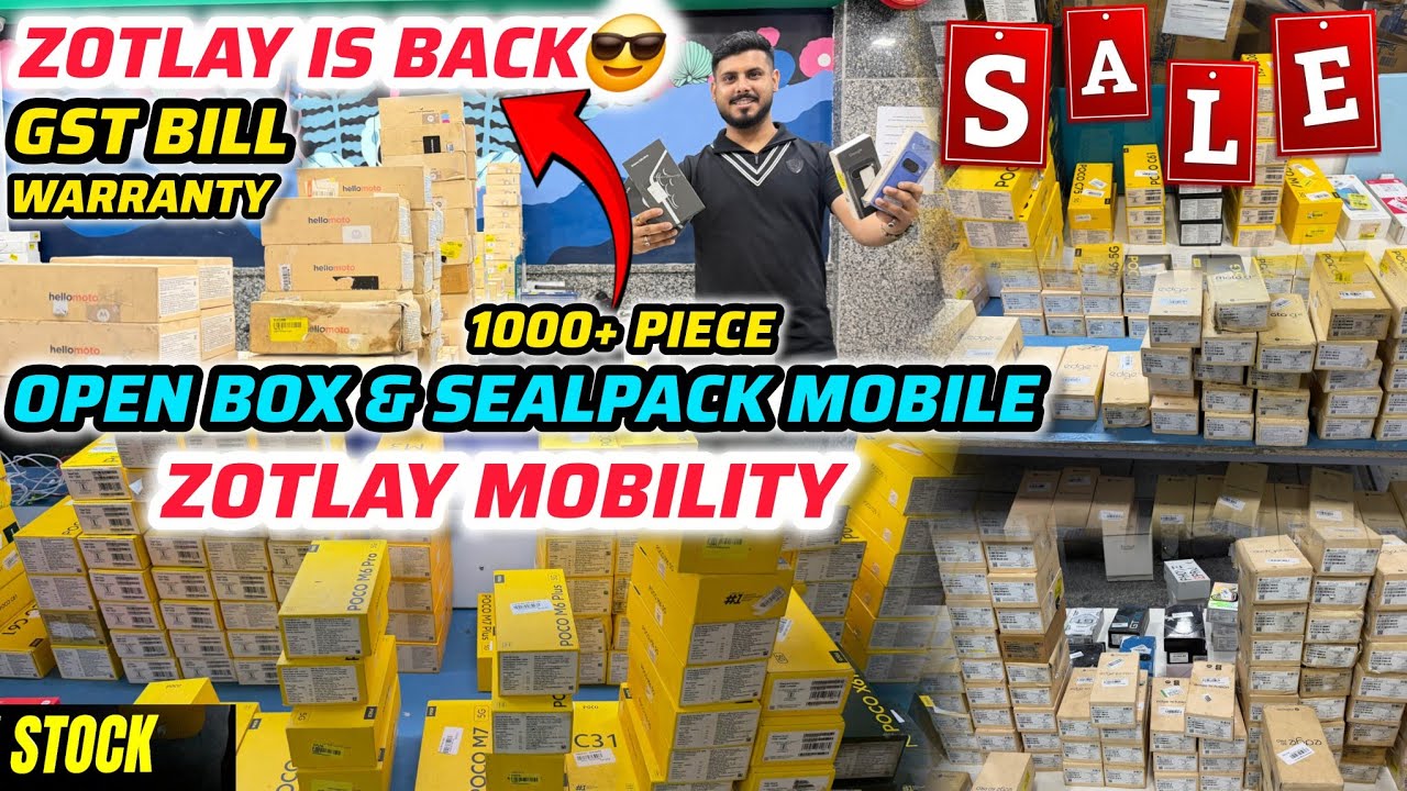 Zotlay Mobility New Video Open Box Mobile SealPack & Non Activate