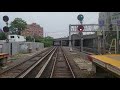 Long Island Railroad (LIRR) M3 Front Window EXPRESS Ride Penn Station to Douglaston