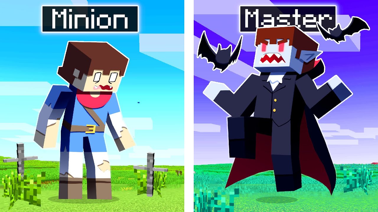 Upgrading Into Master VAMPIRE In Minecraft! - YouTube