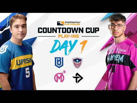 Overwatch League 2022 Season | Countdown Cup Play-Ins | Week 25 Day 1 -- West