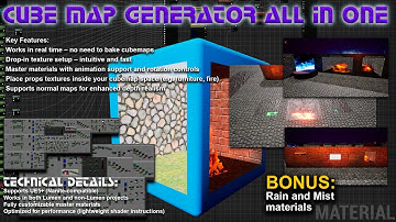 Cube Map Generator All In One - Trailer | Unreal Engine 5 - FAB