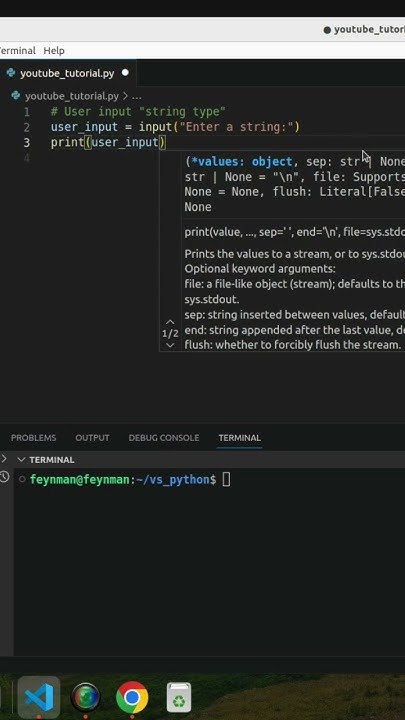 User input string type ।। python - YouTube