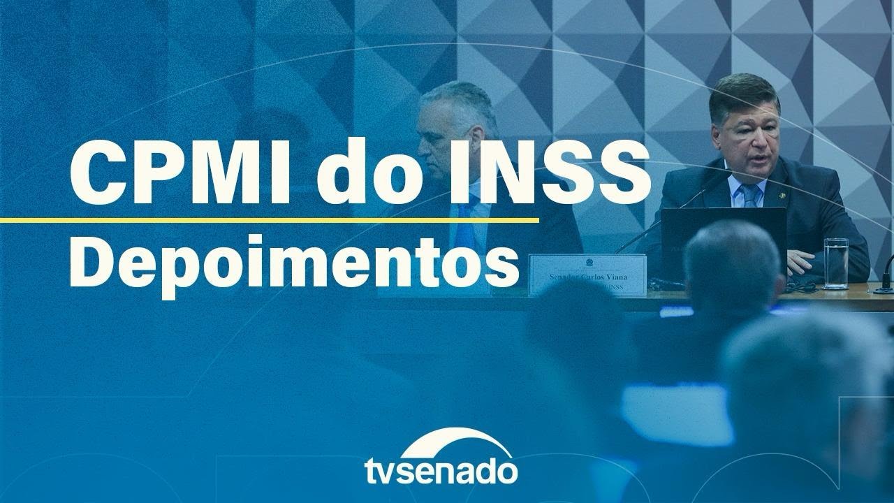 Ao vivo: CPMI do INSS ouve Carlos Roberto Ferreira Lopes, dirigente da Conafer – 29/9/25