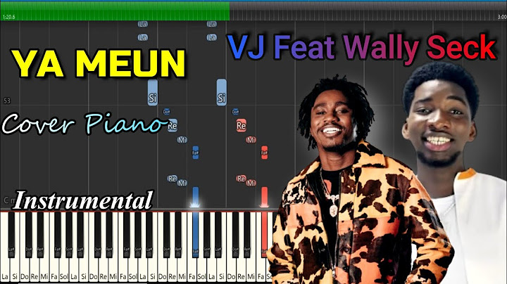 VJ ft - Wally Seck - YAA MEUNE - ( Cover Piano ) Instrumental