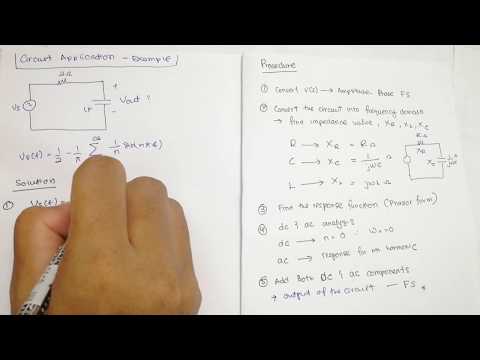 Lecture 3.18: SnS - (Example 1) Circuit Application in Fourier Series