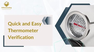 Quick and Easy Thermometer Verification