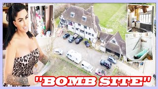 KatiePrice turned £2M Mucky Mansion into a ‘bomb site’ with overflowing septic tank, collapsed roof