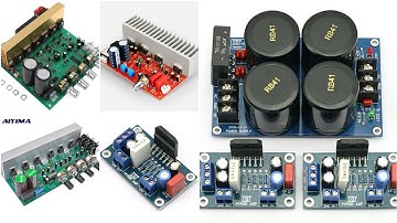 Power Vs Quality | Lm3886 | Tda7294 | 2sc5200 | Amplifier Connection | Best Amplifier board