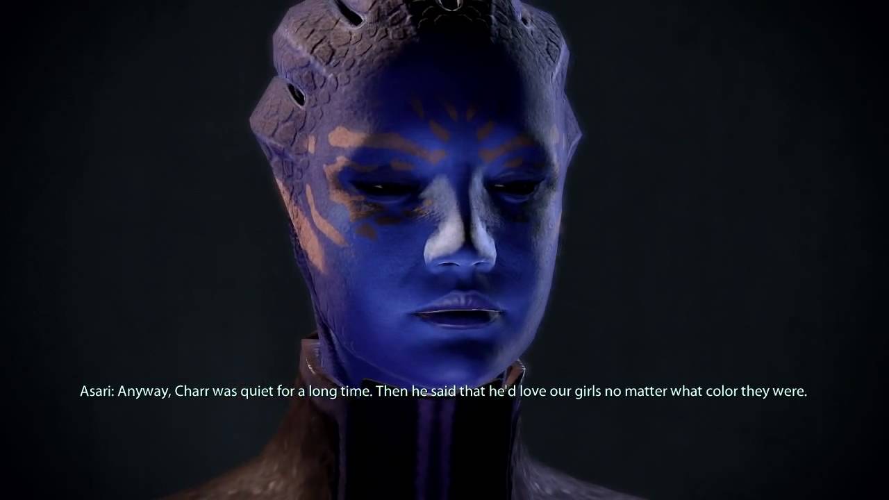 Mass Effect 2 Asari And A Krogan In Love Youtube