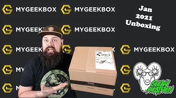 My Geek Box | January 2021 | Unboxing