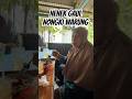 Nenek lahap santap makan jajan warung gak selera makan nambah 5 porsi kuli nenek hebring anti pusing