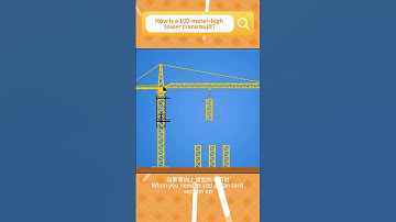 🏗️ **How a 100-Meter Tower Crane is Installed | Watch This Engineering Marvel Rise!** 🌟