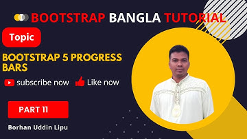Bootstrap Bangla Tutorial-Bootstrap5 Bangla Tutorial [#11]-Bootstrap 5 Progress Bars