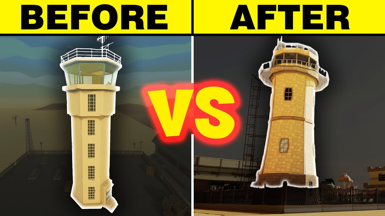 Desert Bridge Old VS NEW Comparison in V16 of Gorebox!