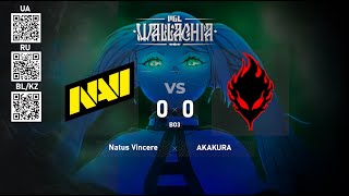 Natus Vincere vs. ASAKURA - PGL Wallachia Season 1: Eastern Europe Closed Qualifier - BO3 @4liver