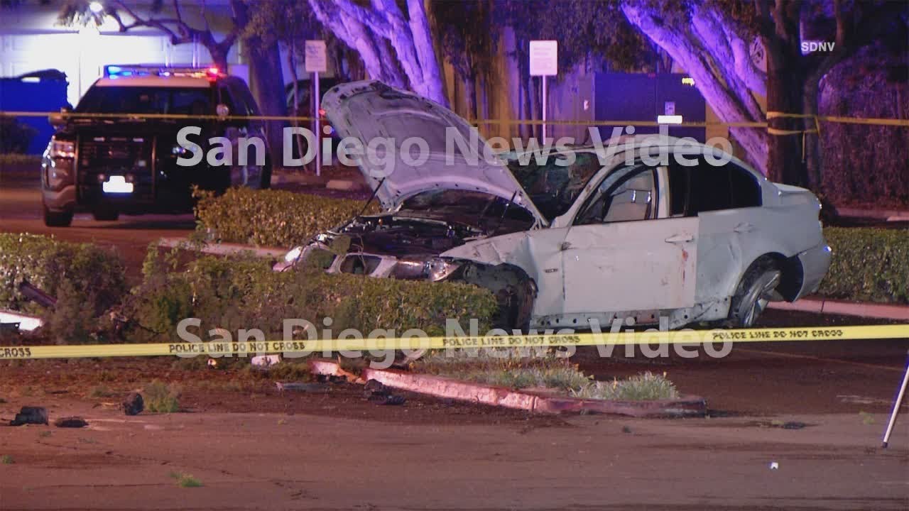 Suspect killed in high speed rollover crash during police chase in BMW