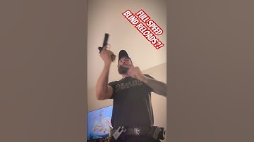 BLIND RELOADS FULL SPEED?! #cz #cz75 #shadow2 #9mm #gun #guns #firearms #johnwick #shooting #pewpew