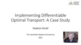 Implementing Differentiable Optimal Transport: A Case Study
