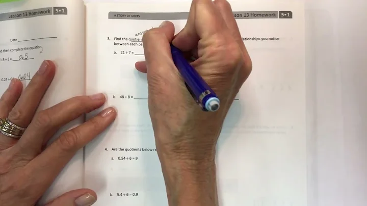 Eureka math grade 5 module 1 lesson 13 homework