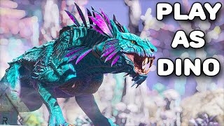 AN UNSTOPPABLE SHADOWMANE | PLAY AS DINO | ARK SURVIVAL EVOLVED