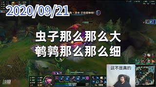 东北大鹌鹑0921P2大虫子：虫子那么那么大，鹌鹑那么那么细