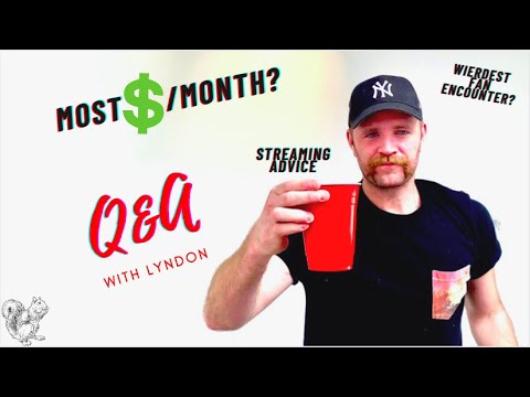 73 Questions with Lyndon (most money per month + more) - YouTube