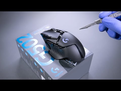 UNBOXING  SETUP: Logitech G502 Hero 