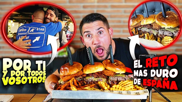 ME ENFRENTO al RETO MAS DURO de ESPAÑA / SOLO 2 PERSONAS lo han CONSEGUIDO. *RETO DE COMIDA*