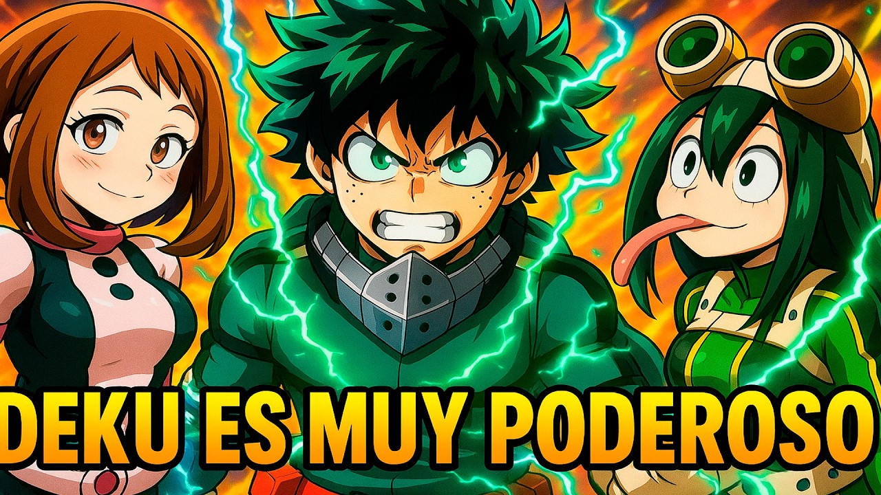 Deku DESTRUYE PLANETAS con VELOCIDAD INFINITA - El PODER de DEKU