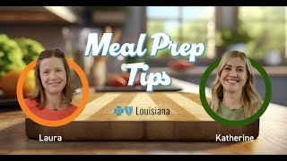Healthy & Easy Meal Prep with Blue Cross Registered Dietitians | Romaine Calm & Carrot On