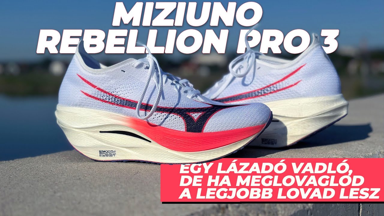 video Mizuno Rebellion Pro 3 futócipő