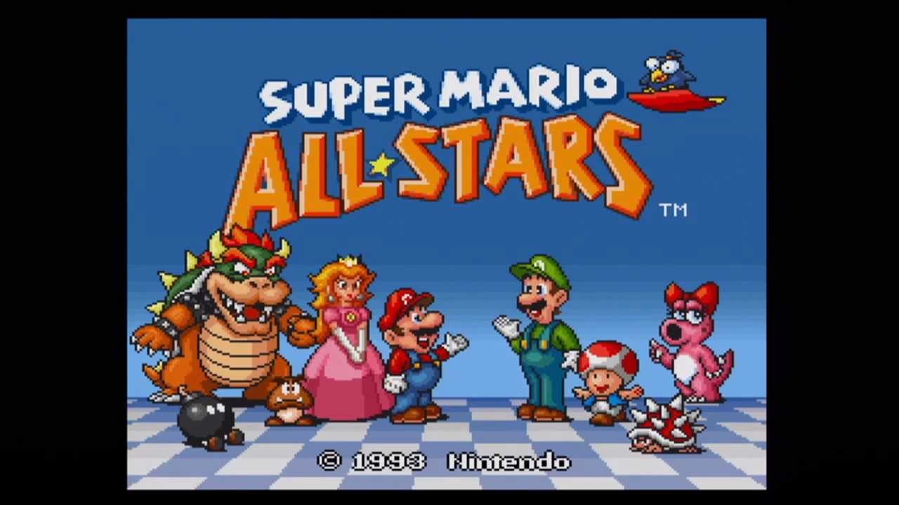 mario all stars wii