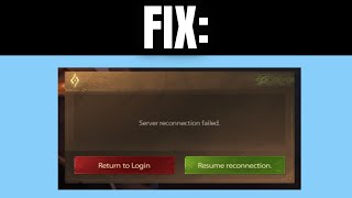 How To Fix “Server reconnection failed” Error in Tarisland
