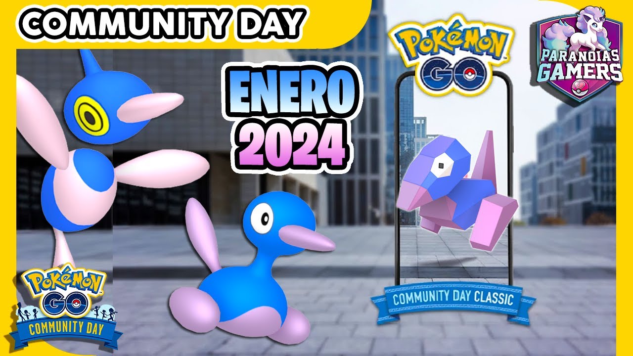 🚨REGRESA PORYGON EN EL PRIMER COMMUNITY DAY CLÁSICO DE 2024 TRIATAQUE