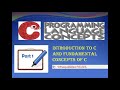 C programming tutorial part 1 to 3