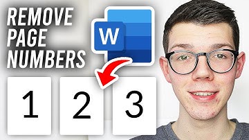 How To Remove Page Numbers From Word Document - Full Guide