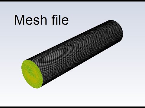 How to import mesh file to Ansys Fluent