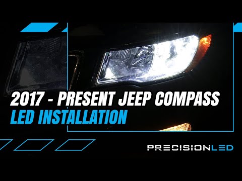 Jeep Compass LED 헤드 라이트 설치 방법-2 세대 | 2017+