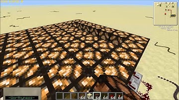 Redstone Tutorial - Episode 1 - Redstone-Lamp Floor