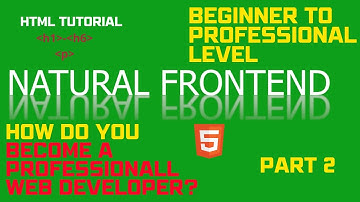 HTML Tutorial: Introduction to h1-h6 and p Tags