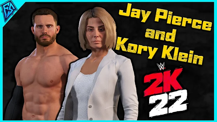 How to Play as JAY PIERCE and KORY KLEIN in WWE 2K22 - MyRise Original Models