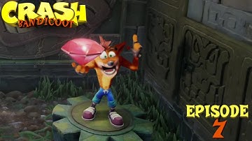 Crash Bandicoot - Episode 7 - Collecting All The Colored Gems