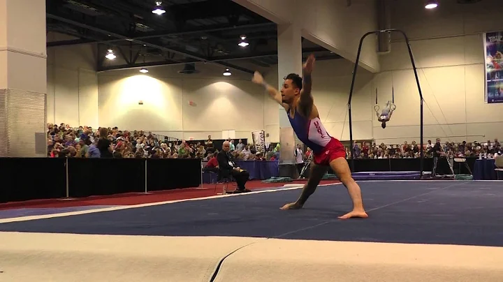 CJ Maestas- Floor Exercise - 2016 Winter Cup Finals